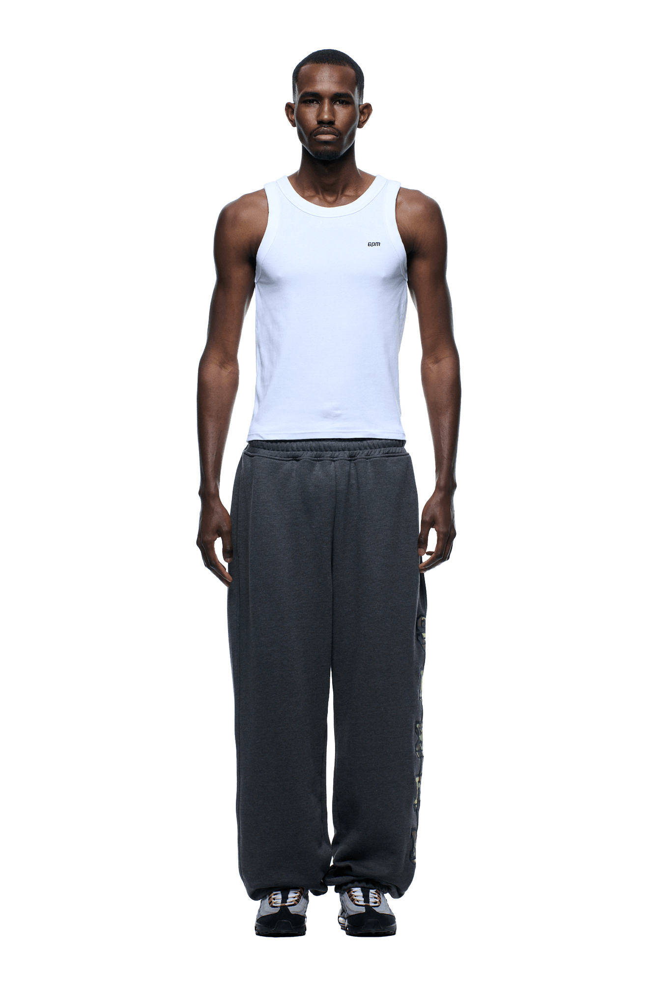 SUPER BREIT JOGGER GRAU CAMO