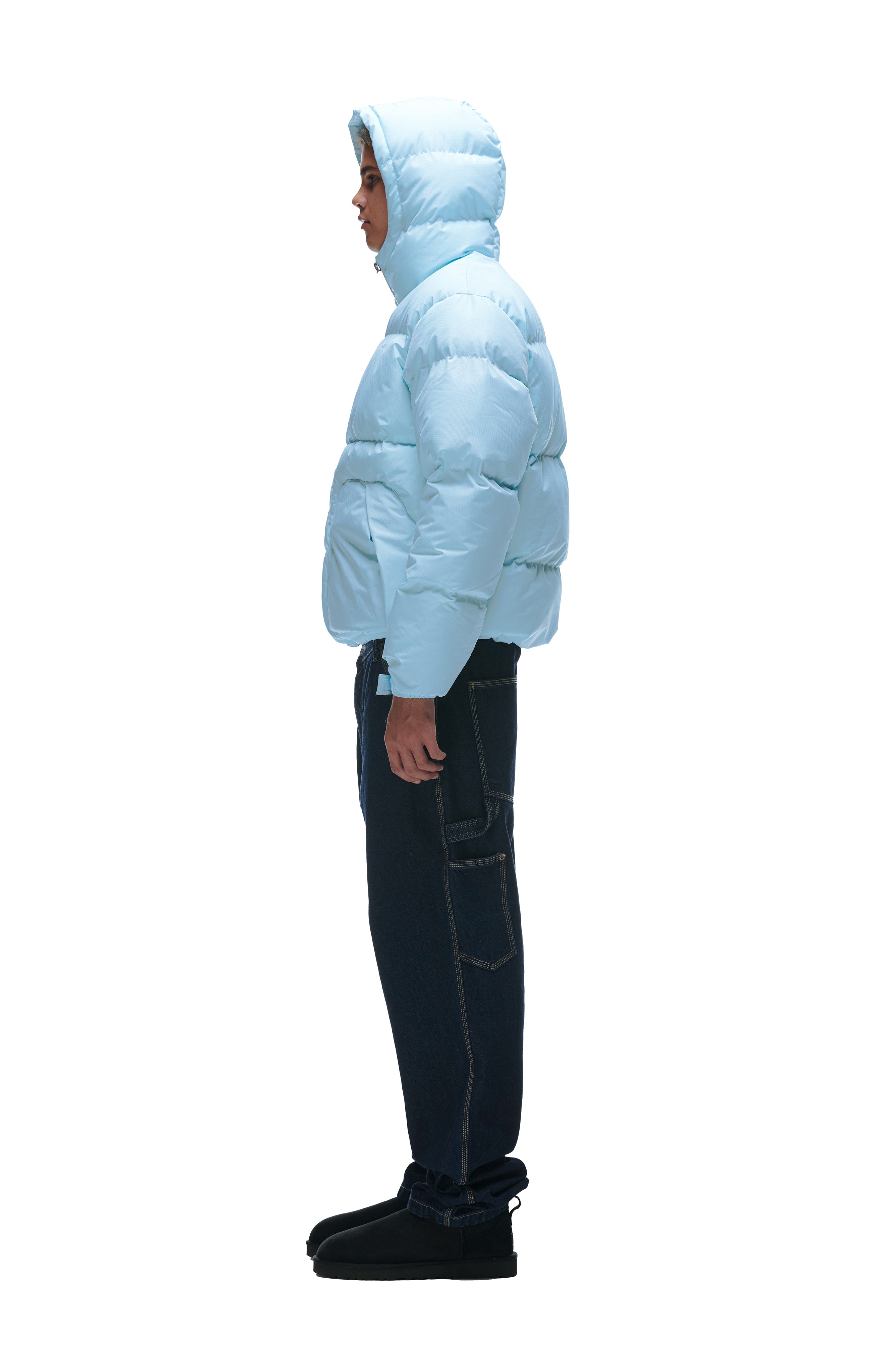 PUFFER JACKET ICE BLUE