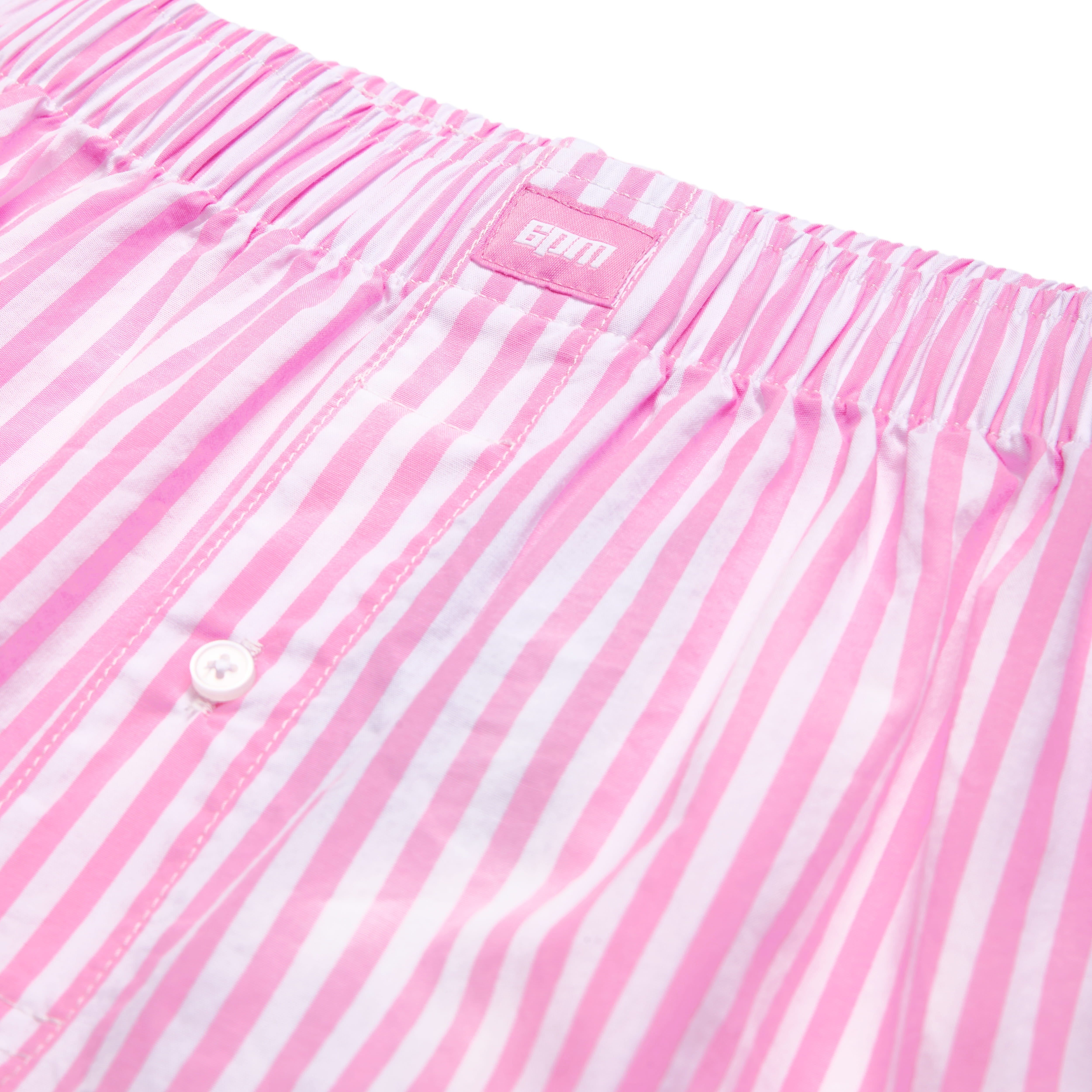WOVEN BOXER SHORTS PINK/WHITE
