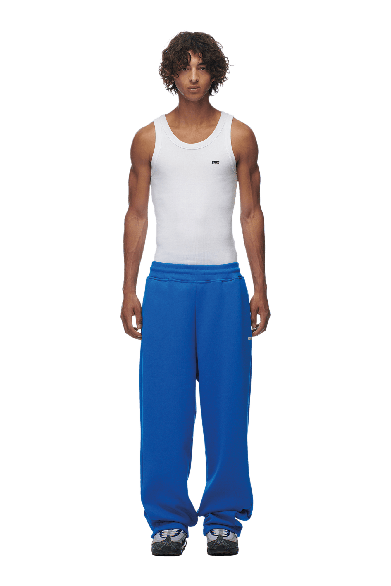 OPEN LEG JOGGER PRINCESS BLUE