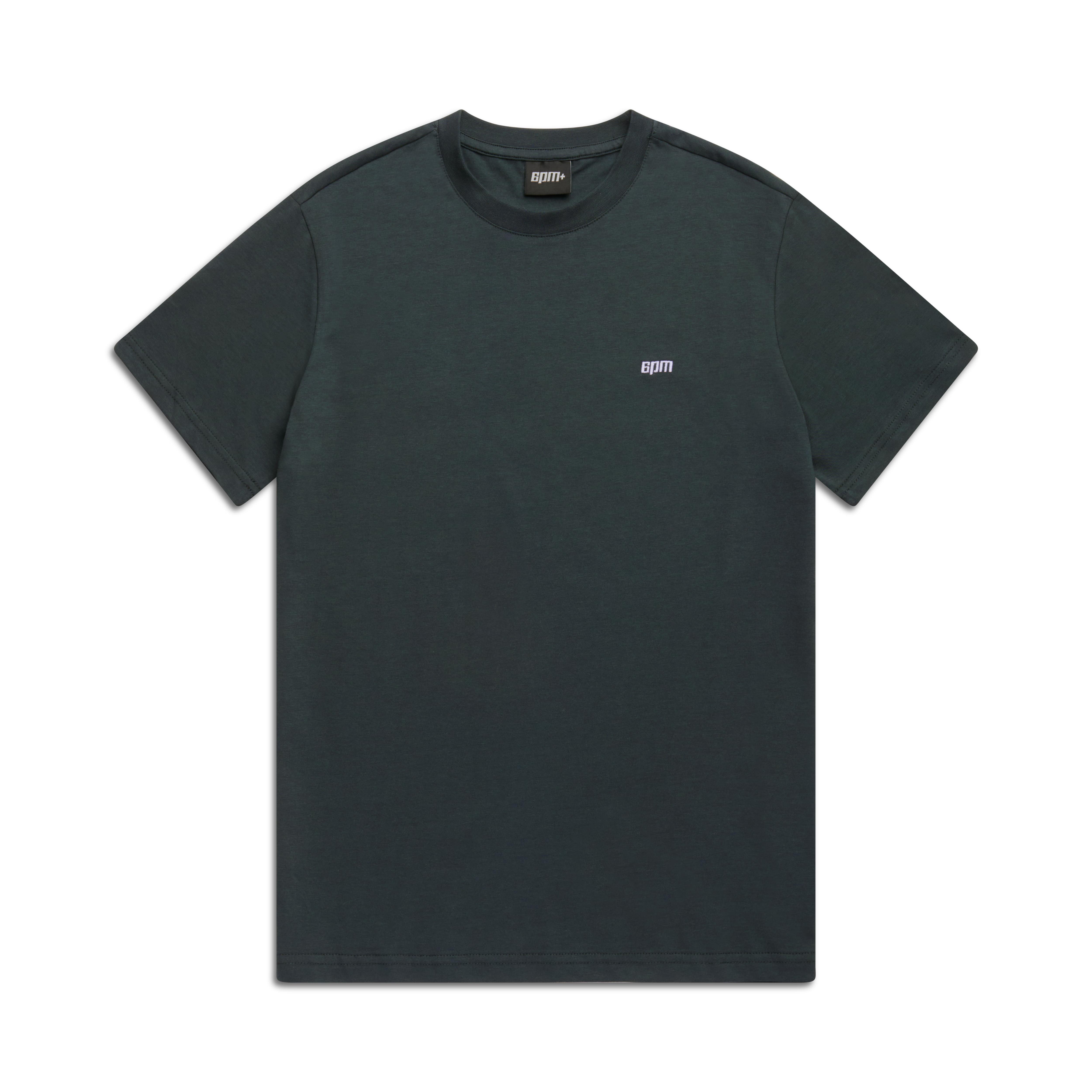 T-SHIRT REGULAR FIT DARK EMERALD