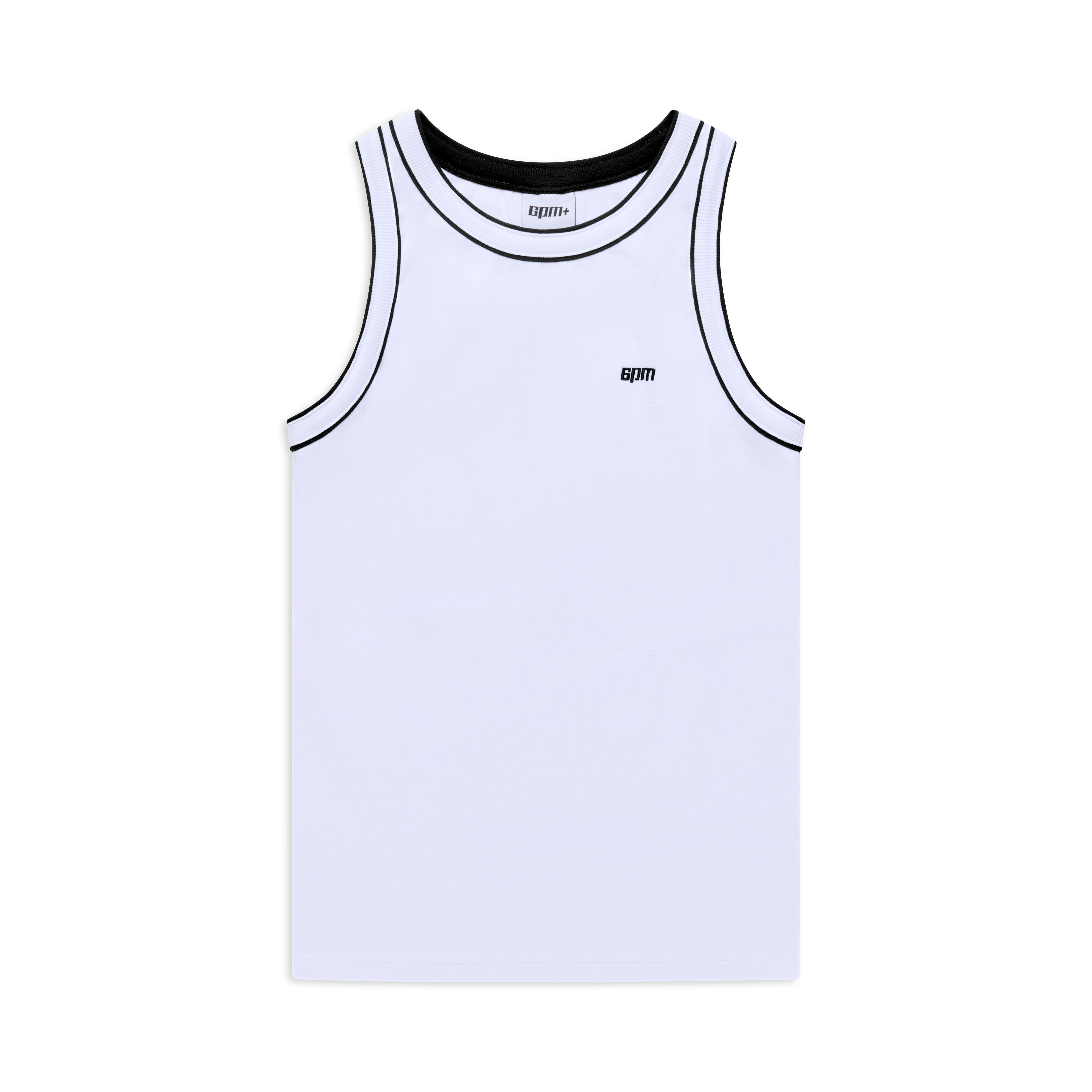 Tanktop weiß/schwarz
