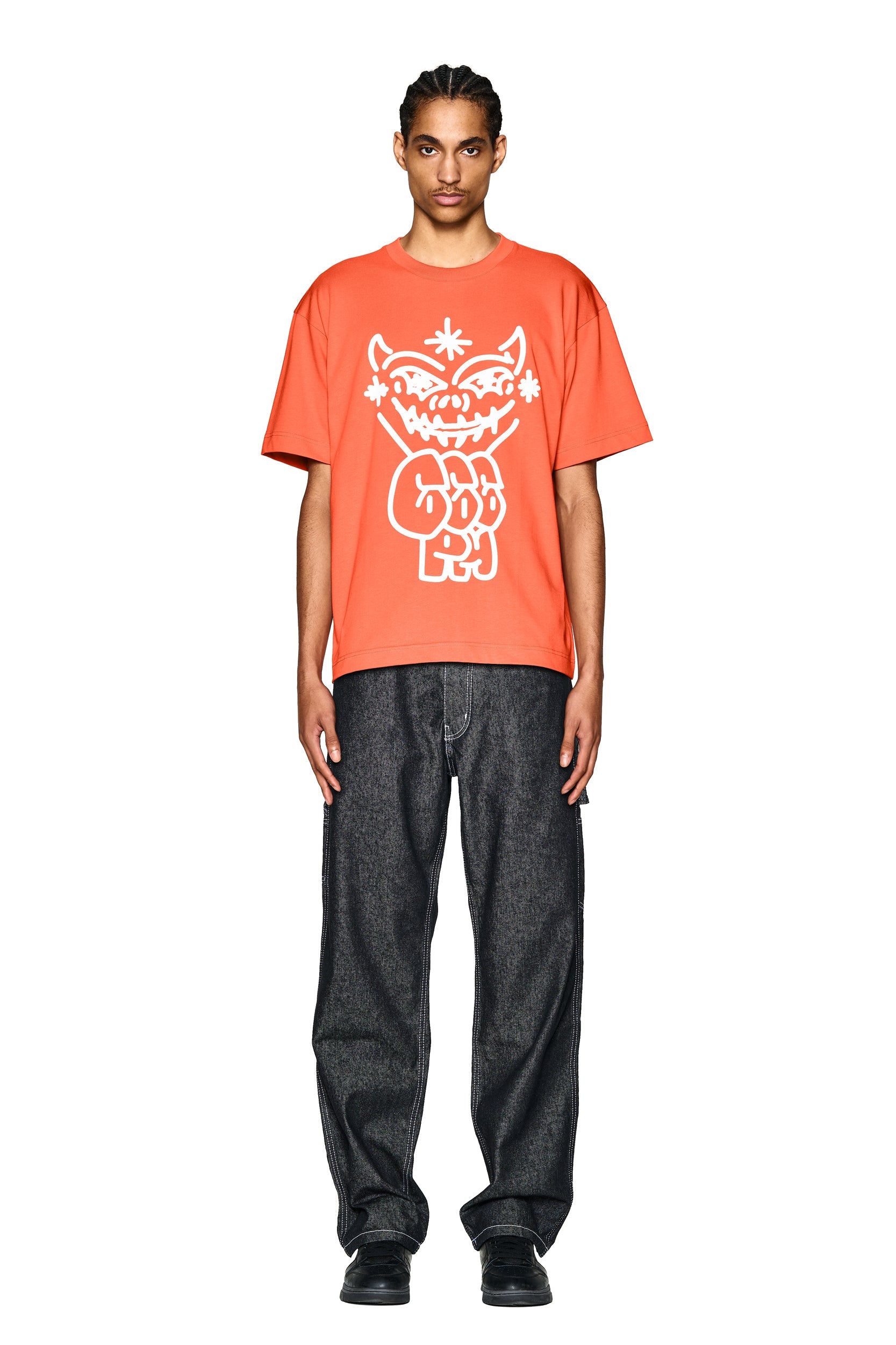 DEMON T-SHIRT ORANGE