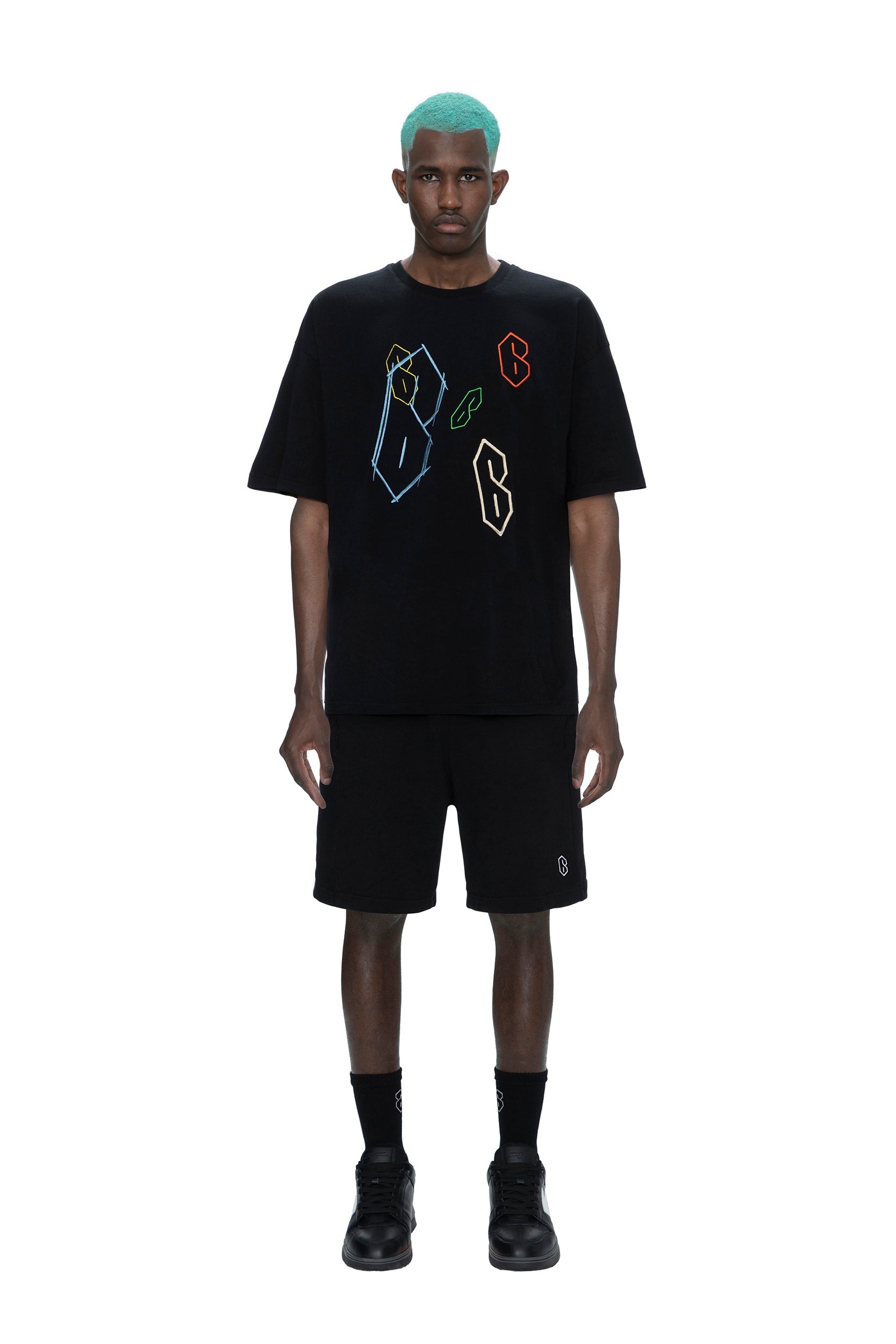 SUPER 6 T-SHIRT BLACK