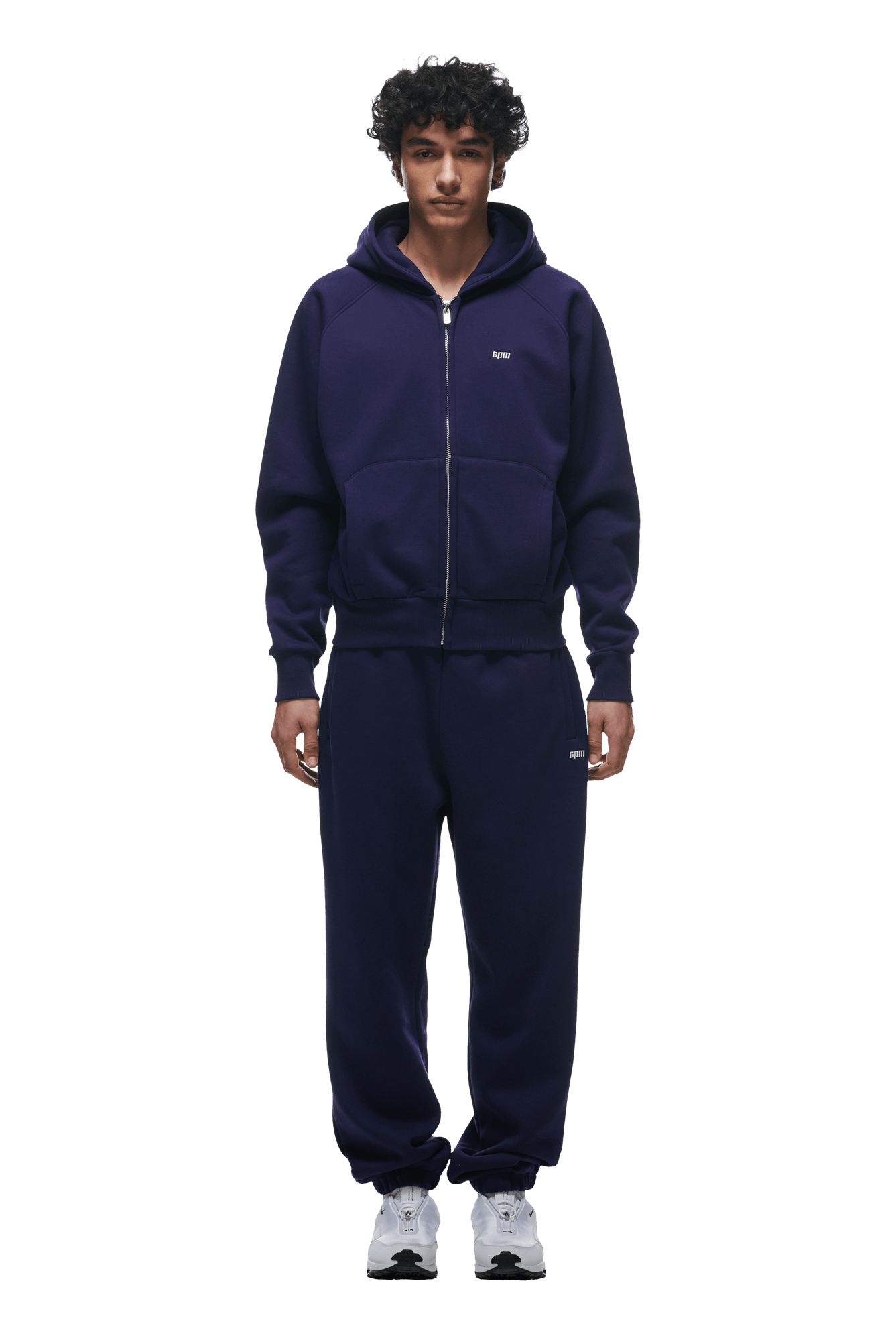 ZIP HOODIE ORBIT BLUE